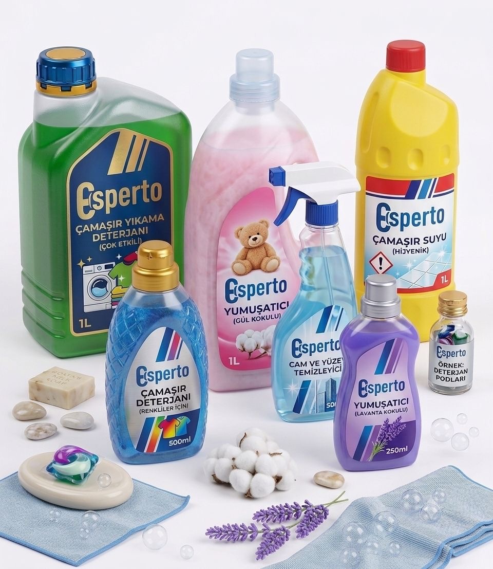 Temizlik Ürünleri — PE/PET Şişe